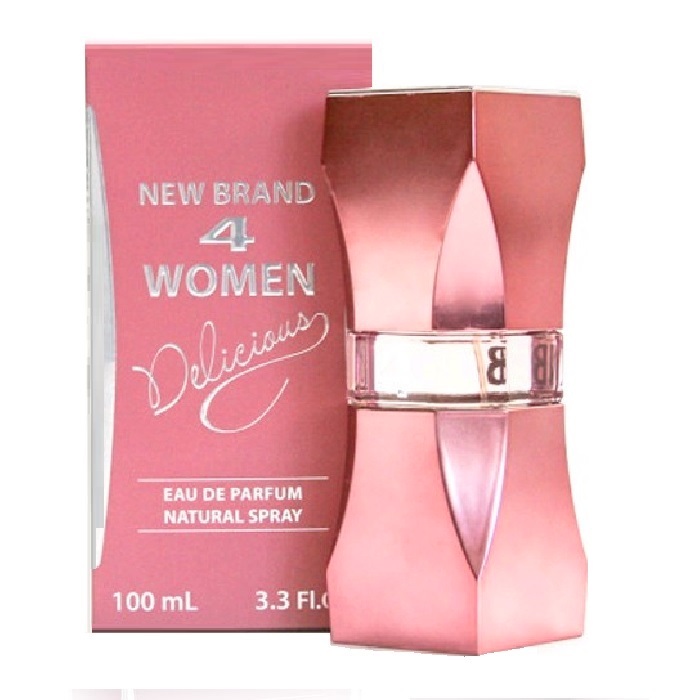 4 Women Delicious Perfume by New Brand 3.3oz Eau De Parfum Spray for women